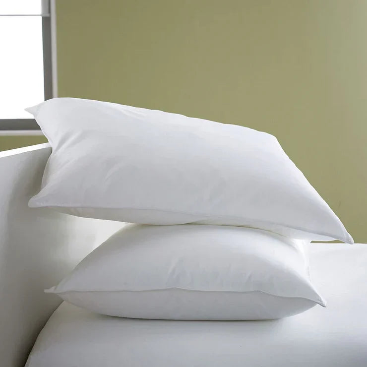 soft Pillow for Bed, Luxurious Microfiber Fibre Pillows, Set of 2