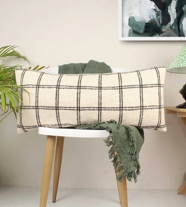 Hand-made Cotton handloom Pillow Cover