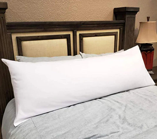 Hotel Quality Soft Body Pillow Long Side Sleeper Pillows for Bedroom (Pack of 1)