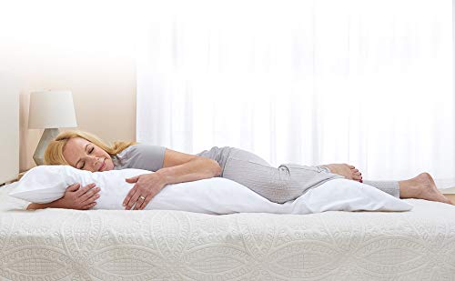 Hotel Quality Soft Body Pillow Long Side Sleeper Pillows for Bedroom (Pack of 1)