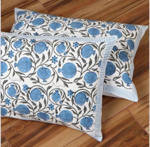 Hand Block Printed Pillows Cover Set